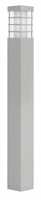 Venkovní stojací zahradní lampa POST RADO II 1 AL E27 75cm Su-Ma