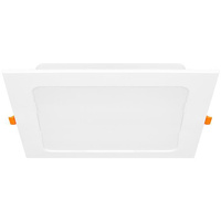 LED panelové stropní svítidlo 18W 1440lm 2700/4000/6500K CCT 120° zapuštěné Square White Bingo Masterled