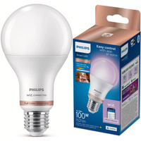 LED žárovka E27 A60 12,5W = 100W 1521lm 2200-6500K RGB + TW Smart SMART WiFi Bluetooth App WiZ Philips