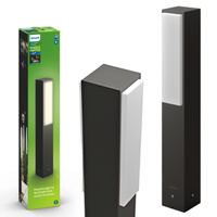 Venkovní LED zahradní svítidlo STRATOSPHERE myGarden 2x4.5W 4000K IP44 Tyč 42cm Antracit PHILIPS