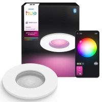 Vestavné svítidlo LED Hermetic IP44 do koupelny 4,2 W 400 lm IP44 Bílá a barevná Ambiance RGB + TW White Smart SMART Zigbee Bluetooth Xamento Philips HUE