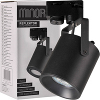 GU10 Busbar Light Black pro Busbar Minor POLUX