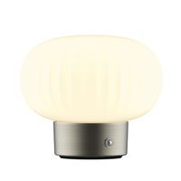 Stolní lampa LED 1,8W 150lm 2700K teplá bílá stříbrná stmívatelná Latte Sanico Goldlux