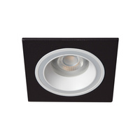 Halogenové bodové svítidlo LED GU5.3 GU10 Square White Black Feline Kanlux Flush Mount
