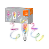 Sada žárovka + pásek LED 8,5W 550lm 110° RGB CCT Stmívatelné vlákno SMART+ WiFi Smart Bundle Ledvance
