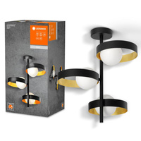 Dekorativní stropní svítidla 3xG9 Black Memphis Ceiling LEDVANCE