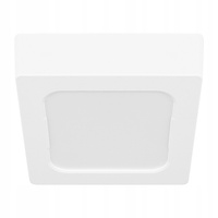 LED panelové stropní svítidlo 6W 480lm 2700K Warm Surface Mounted Square White Proma Masterled