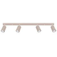 Reflektorové stropní svítidlo 4x GU10 Hliník Taupe Carbon Deep Space SL.1765 Sollux