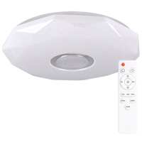 Plafond LED stropní svítidlo DIAMOND 24W 2040lm 39cm GOLDLUX (Polux) + dálkové ovládání 3000K-6500K