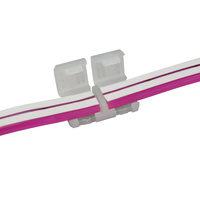 Pevný konektor pro NEON LED pásky 2PIN 12MM