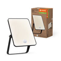 LED reflektor venkovní 20W 1800lm 4000K IP65 černý se senzorem pohybu a soumraku Essentials Ledvance