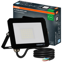 LED reflektor Halogenový venkovní reflektor 30W 6500K 2700lm IP65 FLOODLIGHT LUX OSRAM