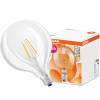 LED žárovka E27 G125 4W = 40W 470lm 2700K Teplá bílá 300° OSRAM Retrofit Filament