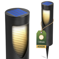 LED solární zahradní lampa s hrotem BURGO IP44 – LUMILED