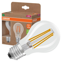 2x LED žárovka A60 E27 3,8W = 60W 806lm 2700K Warm 300° Filament CLASSIC ENERGY EFFICIENCY Osram