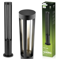 Venkovní zahradní lampa 12W, LED sloupek 80cm 4000K QUERO LUMILED