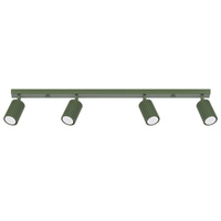 Bodové reflektorové stropní svítidlo Tuba 4x GU10 Olive Carbon Deep Space SL.1622 Sollux