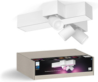 LED reflektorové stropní svítidlo 37,6 W 2960 lm IP20 bílé a barevné RGB + TW White Smart SMART Zigbee Bluetooth Centris Philips HUE