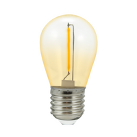 LED žárovka E27 FILAMENT 0.3W pro PARTY GOLDLUX Girland (Polux) SADA 2 ks.