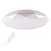Plafond LED stropní svítidlo 48W 5300lm CCT 120° bílá IP44 Pilotní stmívatelné Galaxy Sanico Goldlux