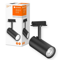 GU10 Black Tracklight Spot Ledvance Spotlight