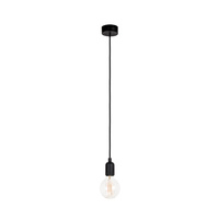 SILICONE 6404 Nowodvorski Stropní lampa Černá E27 Závěsná ocel 90 cm Minimalistická