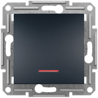 Jednopólový spínač světel s podsvícením SCHNEIDER ASFORA spínač