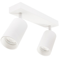 Stropní svítidlo QUALIS SPOT Reflektor Halogenové svítidlo 2xGU10 Bílá