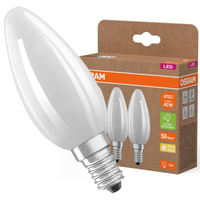 3x LED žárovka B35 Candle E14 2,2W = 40W 470lm 2700K Warm 330° 214lm/W CLASSIC ENERGY EFFICIENCY Osram