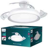 LED 28+35W 4500lm 2700-5500K White Bliss Philips stropní ventilátorové světlo