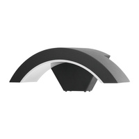 Zahradní lampa Elevační nástěnná lampa 12W 4000K ORION BLACK IP54