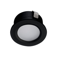 LED závěsná akcentní lampa 1W 30lm 3000K Warm 105° Round Black IP65 Imber Kanlux