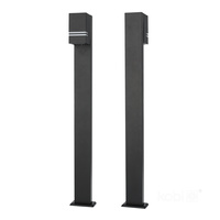 Zahradní lampa LED QUAZAR 12 GU10 IP44 KOBI ALUMINIUM BLACK