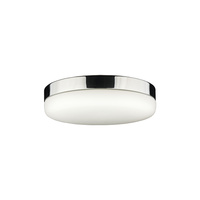 Stropní svítidlo KASAI 9490 Nowodvorski Chrome 2xE27 Plafond Round Metal+Glass Modern