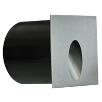 LED FASÁDNÍ schodišťové svítidlo ESPO 3W 4000K čtvercové GOLDLUX (Polux)