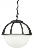 Venkovní závěsná zahradní lampa LED koule s košem 250 K 1018/1/KPO 250 E27 Su-Ma