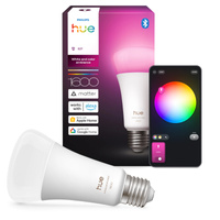 LED žárovka E27 A60 11,8W = 100W 1600lm 1800-20000K CCT + RGB SMART Smart Bluetooth ZigBee White and Color Ambiance Philips HUE