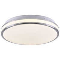 Stropní svítidlo ORBIT 40 LED stropní svítidlo 24W GOLDLUX (dříve Polux) CHROME 2600lm 4000K