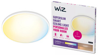 Plafond LED stropní svítidlo pro povrchovou montáž 22W CCT bílé kulaté SMART WiFi WiZ