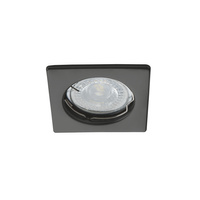 LED GU5.3 GU10 Square Adjustable Recessed Ceiling Halogen Spot Luminaire Black Alor Kanlux