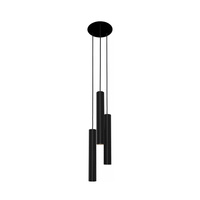 Stropní svítidlo EYE 8917 Nowodvorski Black 3xGU10 Pendant Steel Minimalistické