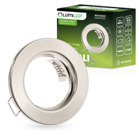 Halogenová Podhledové svítidlo GU10, MR16 Stálá Kulatá Saténový Plech ARDALI LUMILED