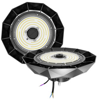 Průmyslové svítidlo LED High Bay 200W 36000lm 4000K Neutral Black IP65 IK09 Anica Pro Kobi