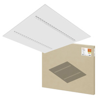 LED panel Kancelářské svítidlo Stropní lampa 33W 3800lm 3000K Warm Flush White 60x60cm UGR16 IndiviLED® Ledvance
