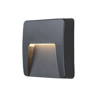 LED svítidlo na schodiště TRENTO 3W 4000K IP65 Antracit RABALUX