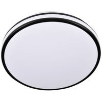 Stropní svítidlo ORBIT 40 LED stropní svítidlo 24W GOLDLUX (dříve Polux) ČERNÁ 2600lm 4000K