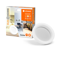 LED povrchový plafon 18,5 W 500 lm CCT stmívatelný kulatý bílý SMART+ WiFi Sun@Home Ledvance