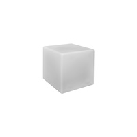 Venkovní zahradní lampa CUMULUS M 8966 E27 IP44 40 cm Cube White Modern Nowodvorski