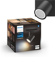 Spot Runner LED nástěnná lampa černá 4,2W CCT PHILIPS HUE Bluetooth Zigbee