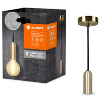 E27 závěsné stropní svítidlo převislé zlaté Vintage 1906 kyvadlo Ledvance